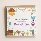 Personalised TV Dog | Duggee Theme Birthday Card for Son, Daughter, Sister Brother, Friend etc