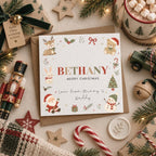 Personalised Christmas Card | For Children | Completely Customisable | Festive Children's Greetings Card