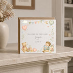 Personalised Child Adoption Card