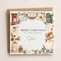 Personalised Christmas Card for Children | Vintage Post / Letters To Santa Theme