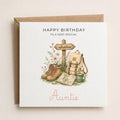 Personalised Walking Theme Birthday Card for Wife, Mum, Grandma, Daughter, Auntie, Sister etc