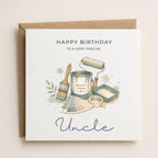 Personalised Painter Theme Birthday Card for Husband, Dad, Grandad, Son,  Uncle, Brother etc