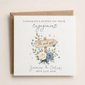 Personalised For Him Engagement Card