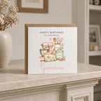 Personalised Baking Theme Birthday Card for Wife, Mum, Grandma, Daughter, Auntie, Sister etc
