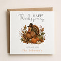 Personalised Thanksgiving Theme Greetings Card, Completely Customizable