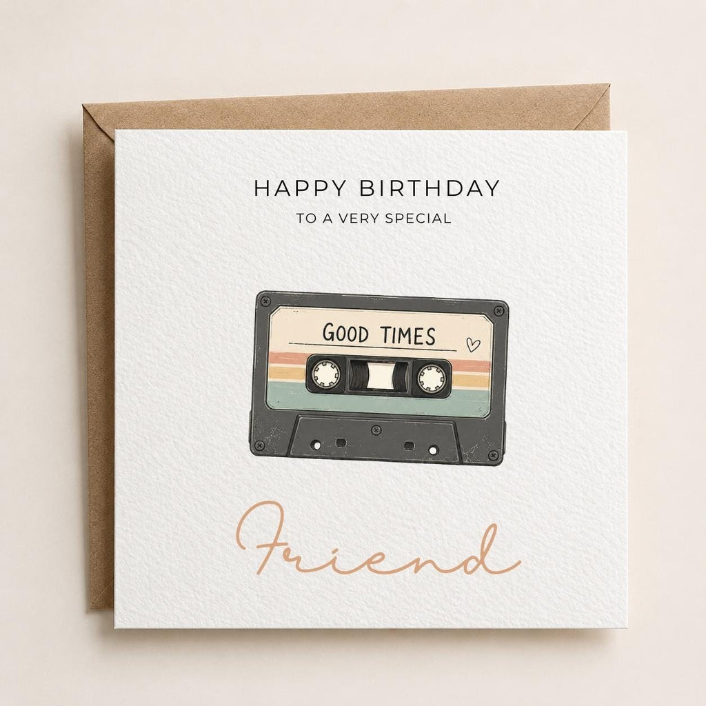 Personalised Record Theme Birthday Card for Husband, Dad, Grandad, Son,  Uncle, Brother etc