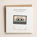 Personalised Record Theme Birthday Card for Husband, Dad, Grandad, Son,  Uncle, Brother etc