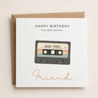 Personalised Record Theme Birthday Card for Husband, Dad, Grandad, Son,  Uncle, Brother etc
