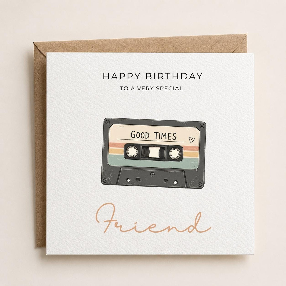 Personalised Record Theme Birthday Card for Husband, Dad, Grandad, Son,  Uncle, Brother etc