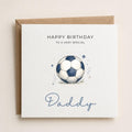 Personalised Football Theme Birthday Card for Husband, Dad, Grandad, Son,  Uncle, Brother etc