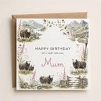 Personalised Lake District Theme Birthday Card for Wife, Mum, Grandma, Daughter, Auntie, Sister etc
