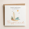 Personalised Surfing Theme Birthday Card for Husband, Dad, Grandad, Son,  Uncle, Brother etc