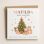 Personalised Christmas Card | For Children | Completely Customisable | Festive Children's Greetings Card