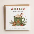 Personalised Christmas Card | For Children | Completely Customisable | Festive Children's Greetings Card