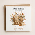 Personalised Autumn Theme Birthday Card for Son, Brother, Sister, Daughter & Friend etc