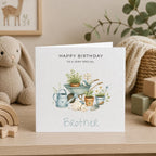Personalised Gardening Theme Birthday Card for Son, Grandson, Brother etc