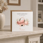 Personalised Pilates Theme Birthday Card for Wife, Mum, Grandma, Daughter, Auntie, Sister etc
