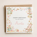 Personalised Beach Theme Birthday Card for Wife, Mum, Grandma, Daughter, Auntie, Sister etc