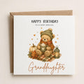 Personalised Autumn Theme Birthday Card for Son, Daughter, Brother, Sister, Friend etc