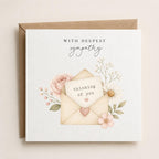 Sympathy Card: Thinking of You Greeting, Floral Design