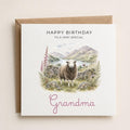 Personalised Lake District Theme Birthday Card for Wife, Mum, Grandma, Daughter, Auntie, Sister etc