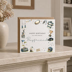 Personalised Rugby Theme Birthday Card for Husband, Dad, Grandad, Son,  Uncle, Brother etc