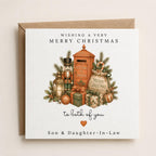 Personalised Christmas Card | Vintage Festive Greeting | Luxury Xmas Keepsake | Completely Customisable | Old-Fashioned Christmas