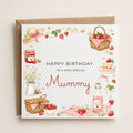 Personalised Strawberry Theme Birthday Card for Wife, Mum, Grandma, Daughter, Auntie, Sister etc