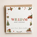 Personalised Christmas Card | For Children | Completely Customisable | Festive Children's Greetings Card