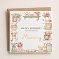 Personalised Baking Theme Birthday Card for Wife, Mum, Grandma, Daughter, Auntie, Sister etc