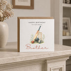 Personalised Cricket Theme Birthday Card for Husband, Dad, Grandad, Son,  Uncle, Brother etc